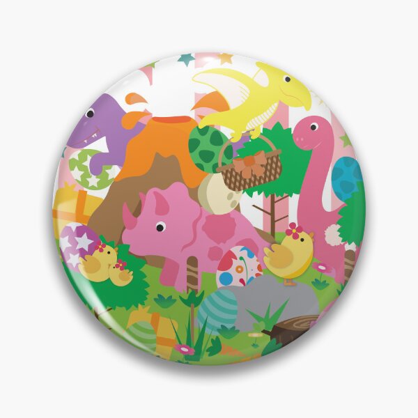 Item preview, Raw-some girls Easter dinosaurs mega mix designed and sold by smalladventures.