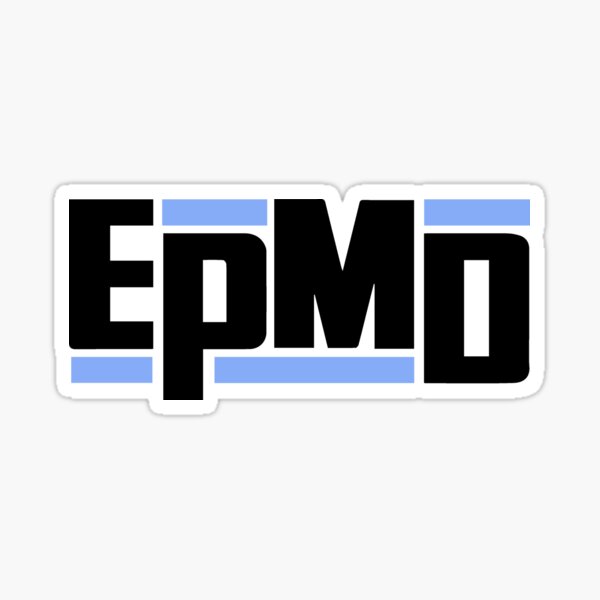 EPMD Unfinished Business LP PROMO REPLICA Sticker