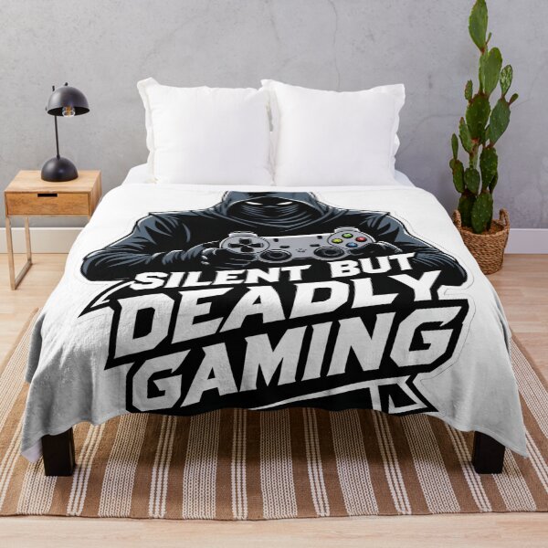 Item preview, Silent but Deadly Gaming Sticker - Sleek Design for PC Gamers, Laptop & Gaming Gear Decal designed and sold by InsightA.