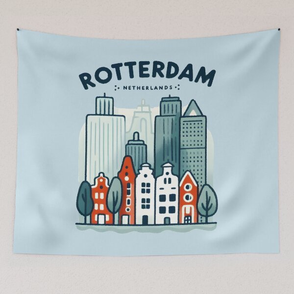 Item preview, Rotterdam Netherlands  designed and sold by WanderlustCoCo.