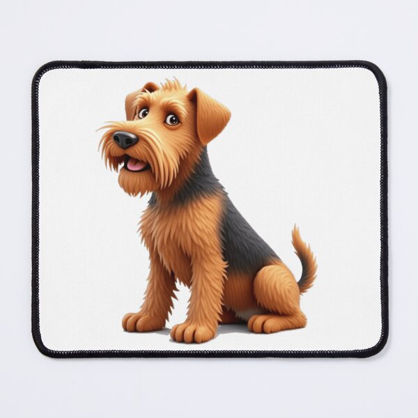 Item preview, sweet  funny  airdale terrier puppy designed and sold by nicnacc.