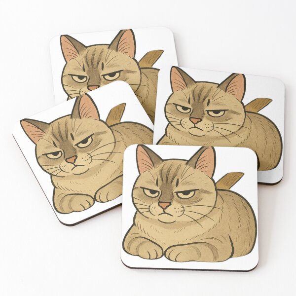 Item preview, ANGRY CAT MEME, JUDGING LOOK designed and sold by roma252.