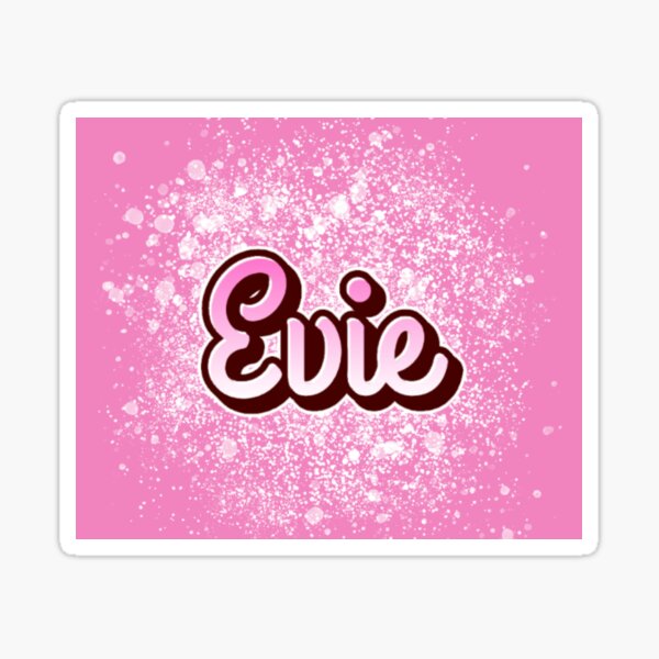 Vista previa del artículo con la obra «Evie, mi nombre es Evie, mi nombre es», diseñado y vendido por Monique Prince.