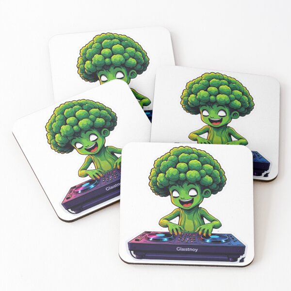 Item preview, DJ Broccoli Beats Reloaded-Viral Drop 2025 designed and sold by Imaginarium of Chaos falcon88 .