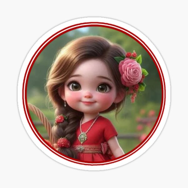 Item preview, Little Girl Sticker designed and sold by dontcryimhere.