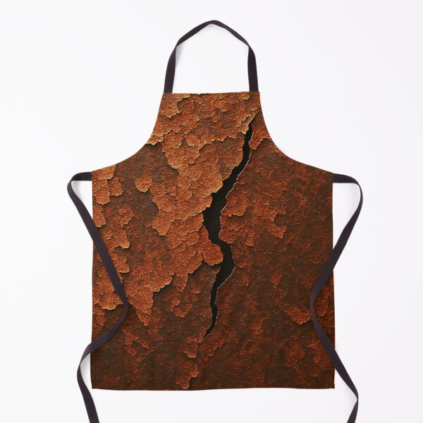 Item preview, Rust Texture Dress – Flaky Metal Art with Tear Detail designed and sold by Michael van der Hoorn.