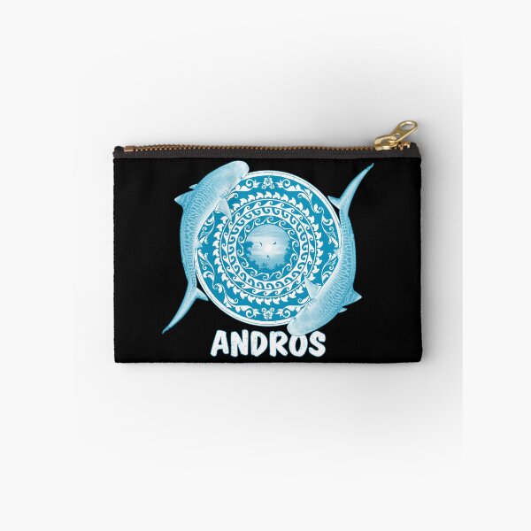 Item preview, Tiger shark Andros Bahamas designed and sold by NicGrayGraphic.