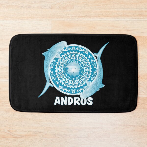 Item preview, Tiger shark Andros Bahamas designed and sold by NicGrayGraphic.