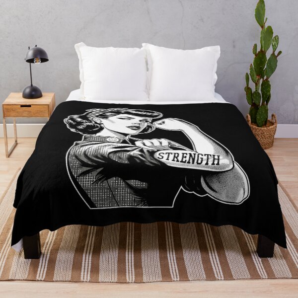 Item preview, Strength strong woman rockabilly gift designed and sold by Pineapple-Tree.