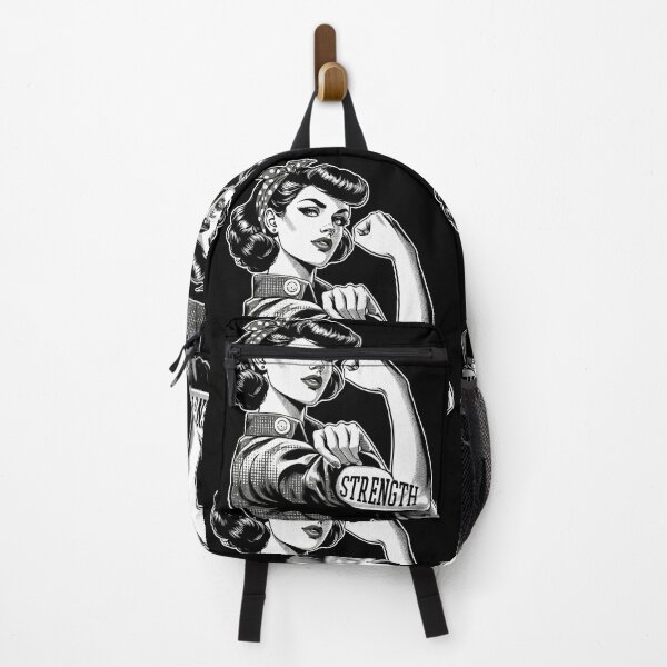 Item preview, Strength strong woman rockabilly gift designed and sold by Pineapple-Tree.