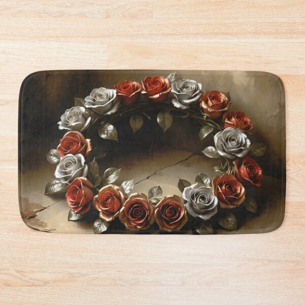 Item preview, Circle of Forever – Eternal Tin Rose Wreath | LaLi Designs designed and sold by LaLi-Designs.