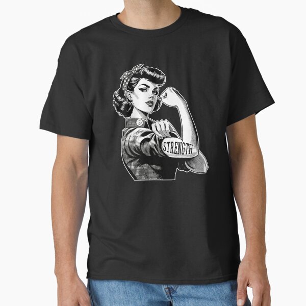 Item preview, Strength strong woman rockabilly gift designed and sold by Pineapple-Tree.
