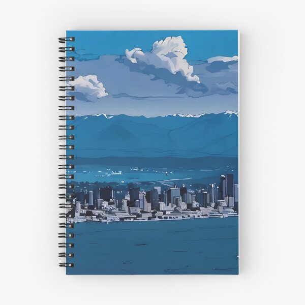 Item preview, Seattle Cascade Mountain View (Graphic) designed and sold by flyscenicair.