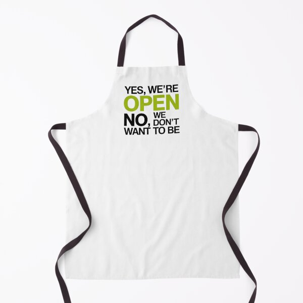 Item preview, Yes, We Are Open Sign – Work Life Humor designed and sold by SolaoLab.