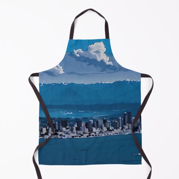 Item preview, Seattle Cascade Mountain View (Graphic) designed and sold by flyscenicair.
