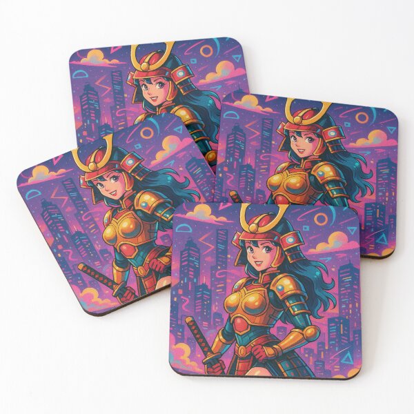 Item preview, Indomitable Warrior: Neon City designed and sold by JonelleTshirts.