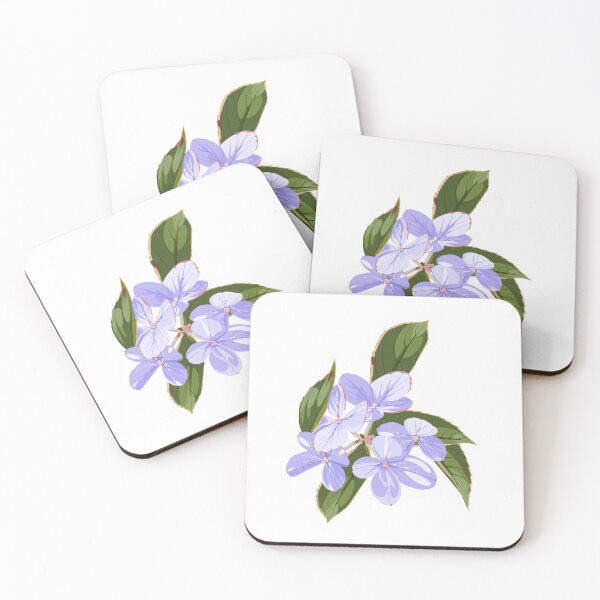 Item preview, Hydrangea and leaves, watercolor style set of flowers. designed and sold by MatyKotiv.