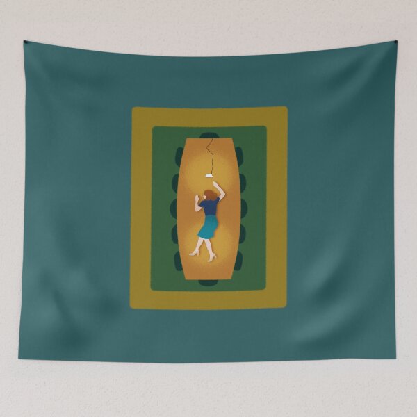 Item preview, Severance Helly R. Who Are You? Table Scene Vector Art Fanart designed and sold by Kyna Arts.