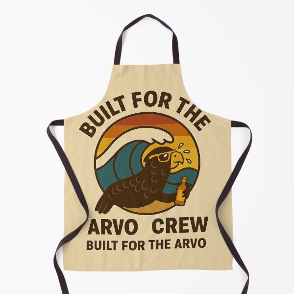 Item preview, Built for the Arvo Crew – Chill Cockatoo Surf Design designed and sold by MRageebArt.