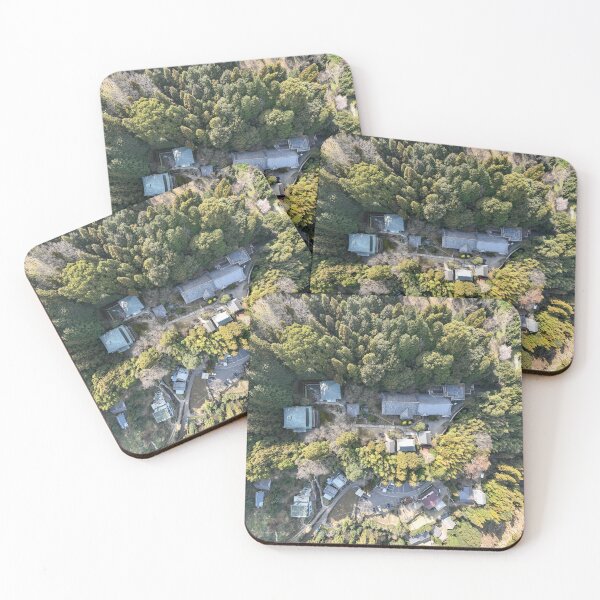 Item preview, Sankakuji Temple Aerial – Shikoku Pilgrimage No. 65 designed and sold by Japaholic.