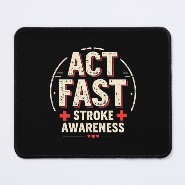 Item preview, Act FAST – Stroke Awareness Medical Emergency Design designed and sold by DesignDoodleArt.
