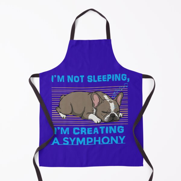 Item preview, A French Bulldog Sleeping, Creating a Symphony V3 designed and sold by Zini-ArtStudio.