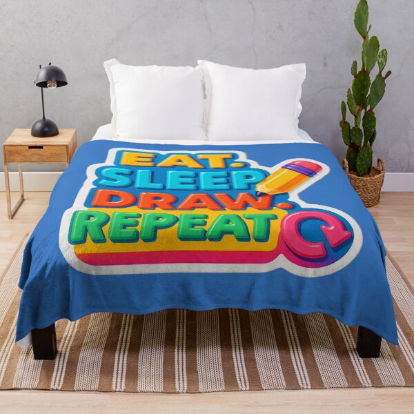 Item preview, The creative cycle – Eat, Sleep, Draw, Repeat designed and sold by Girih.