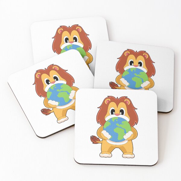 Item preview, Lion Earth globe designed and sold by Snabdesign84.