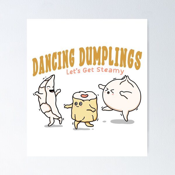 Item preview, Dancing Dumplings  designed and sold by Kimprut.