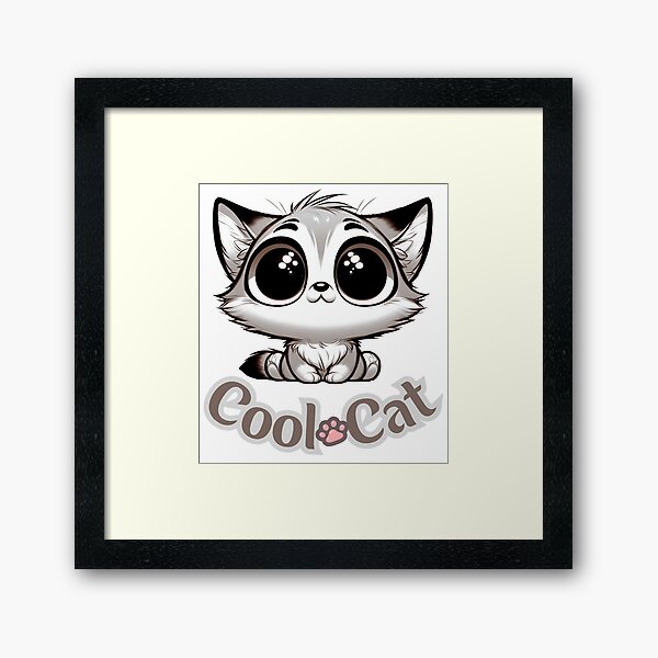 Item preview, Cool cat cute kitten designed and sold by DNikolStore.
