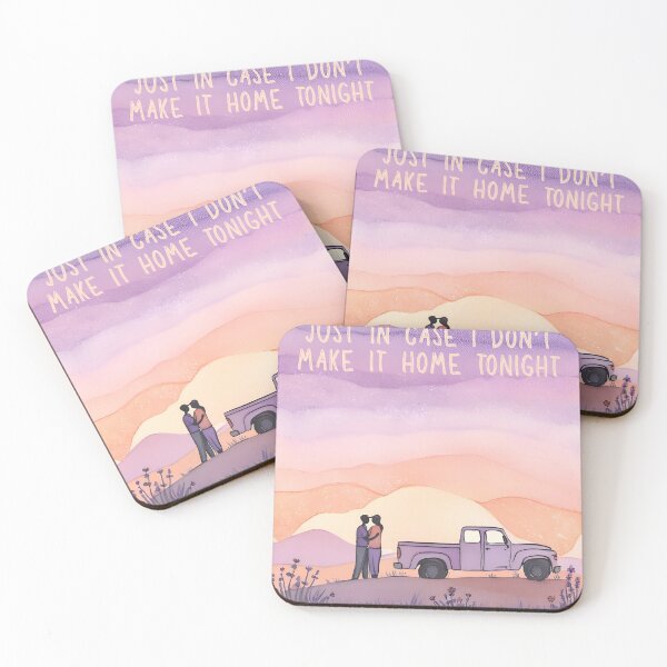 Item preview, Just In Case I Don’t Make It Home Tonight – Sunset Couple Embrace designed and sold by HonkyTonk2025.