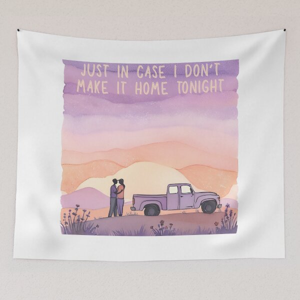 Item preview, Just In Case I Don’t Make It Home Tonight – Sunset Couple Embrace designed and sold by HonkyTonk2025.