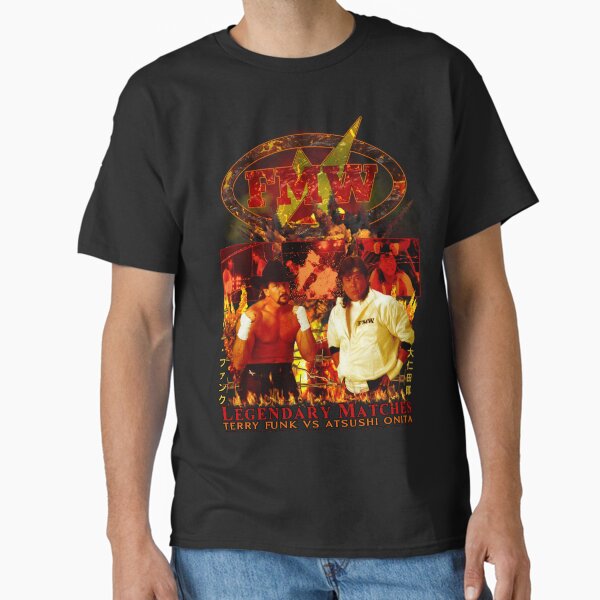 Item preview, FMW - Exploding Barbed Wire Time Bomb Deathmatch - Onita VS Funk designed and sold by TheDarkVestiary.