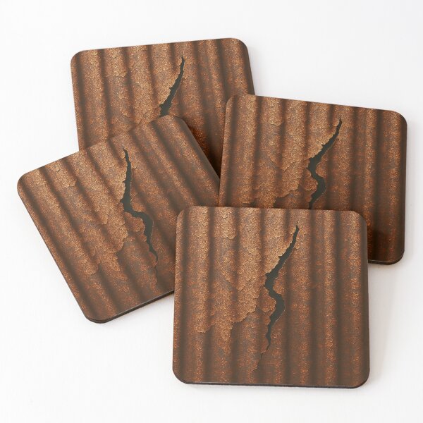 Item preview, Rusty Torn Metal – Industrial Grunge Style Art designed and sold by Michael van der Hoorn.