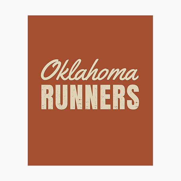 Item preview, Oklahoma Runners  Jogging Basketball Sports Enthusiasts designed and sold by AnnieKocoy.