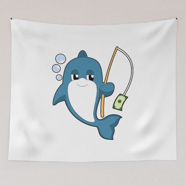Item preview, Dolphin Fisher Banknote Fishing designed and sold by Snabdesign84.