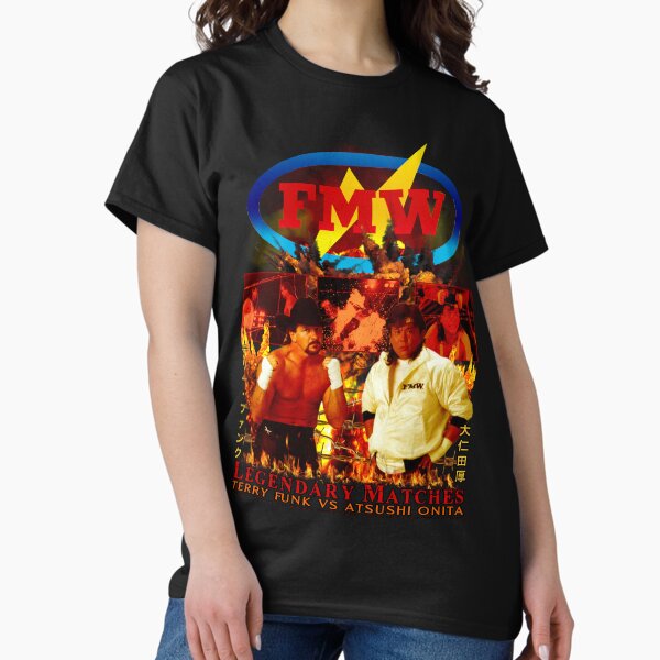 Item preview, FMW - Exploding Barbed Wire Time Bomb Deathmatch - Onita VS Funk designed and sold by TheDarkVestiary.