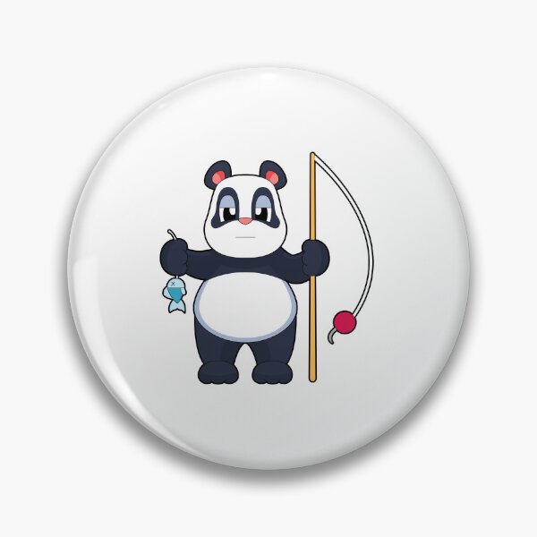 Aperçu de l'œuvre Pêche au poisson Panda Angler créée et vendue par Snabdesign84.