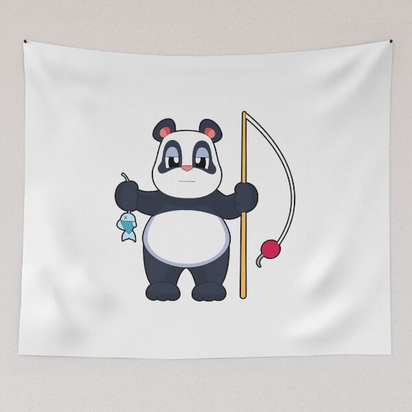 Item preview, Panda Fisher Fish Fishing designed and sold by Snabdesign84.