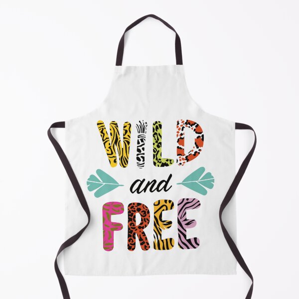 Item preview, Wild and Free - Animal Print - Letter Art designed and sold by SolaoLab.