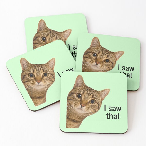 Item preview, I Saw That Orange Cat designed and sold by TSQ.