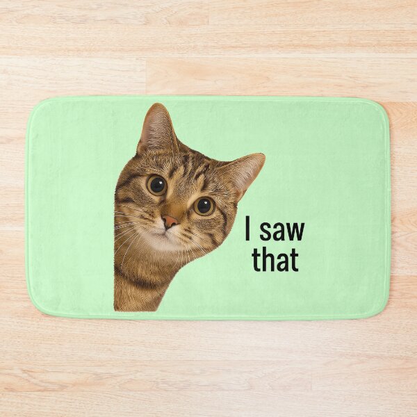 Item preview, I Saw That Orange Cat designed and sold by TSQ.