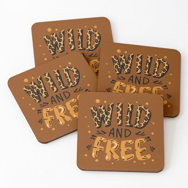 Item preview, Wild and Free - Animal Print - Letter Art designed and sold by SolaoLab.