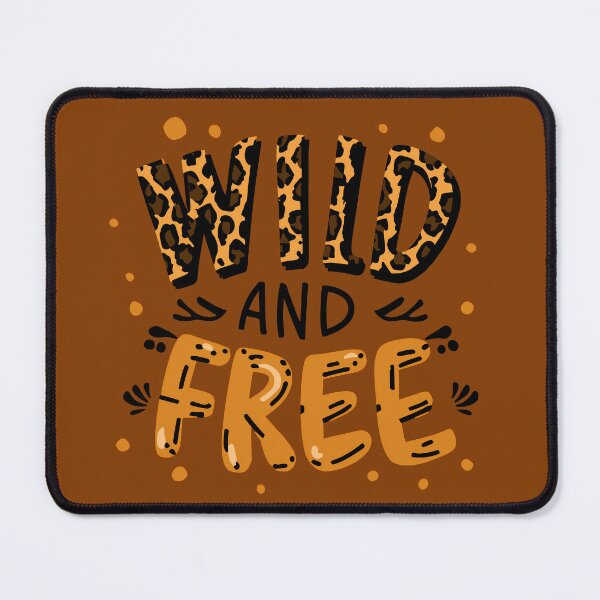 Item preview, Wild and Free - Animal Print - Letter Art designed and sold by SolaoLab.