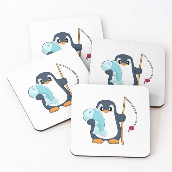 Item preview, Penguin Fisher Fish Fishing designed and sold by Snabdesign84.