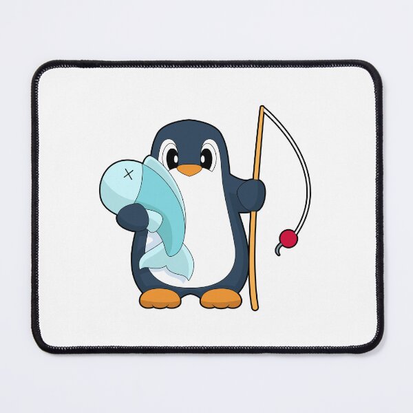 Item preview, Penguin Fisher Fish Fishing designed and sold by Snabdesign84.