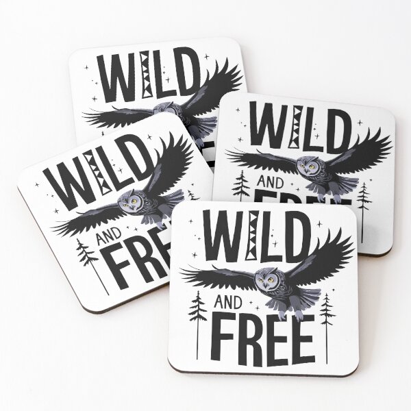 Item preview, Wild and Free - Flying Owl designed and sold by SolaoLab.