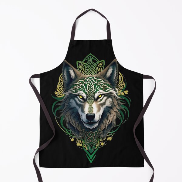 Item preview, Celtic Wolf Head designed and sold by SolaoLab.