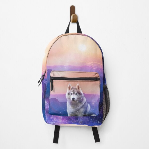 Item preview, Husky in the mountains /Sunset/ Ametist designed and sold by EglesCreations.