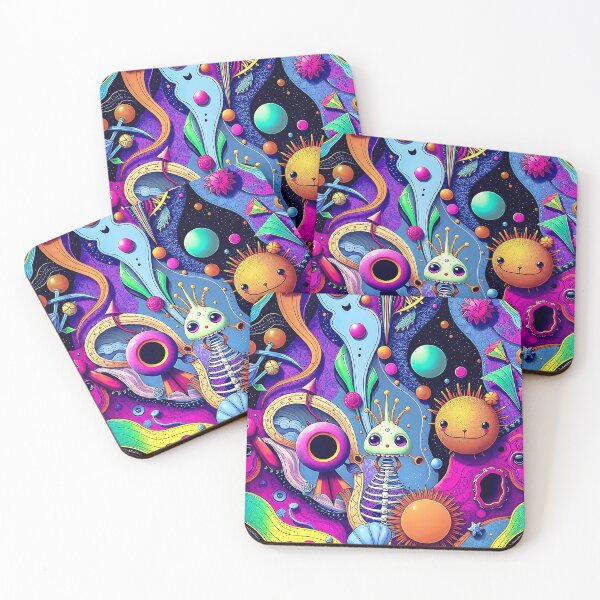Item preview, Psychedelic Abstract - Whimsical Dreamscape Art designed and sold by ArtMorphStudio.